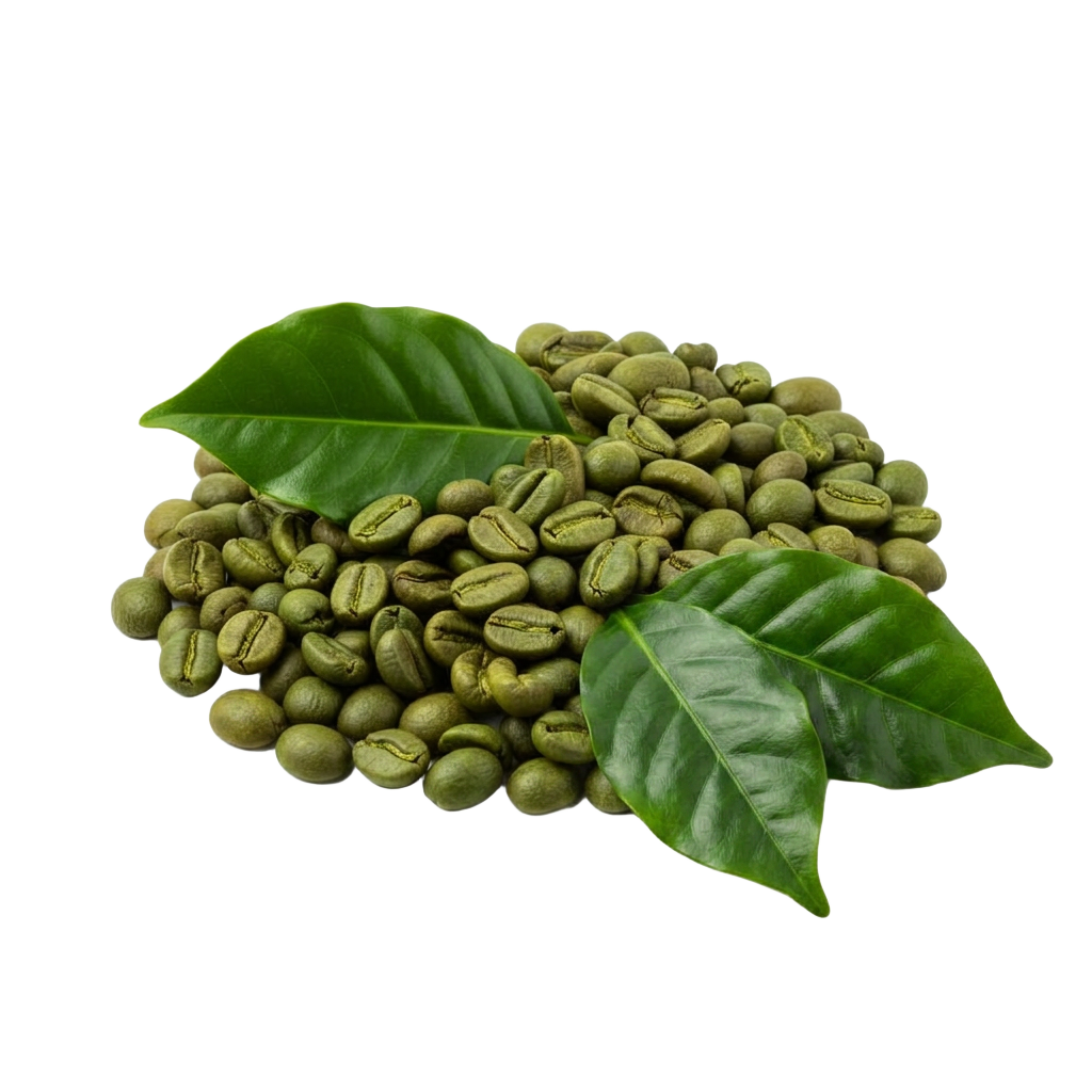 Green coffee beans