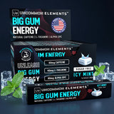 Archived _ BIG GUM ENERGY & FOCUS - Icy Mint - 75 Pieces